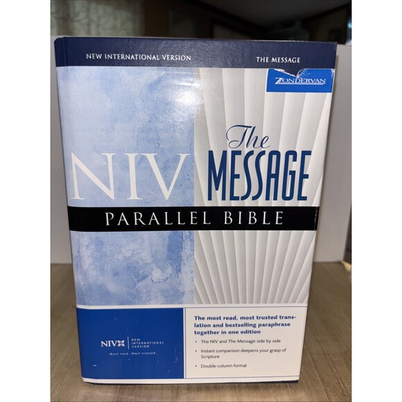 undefined Other - NIV The Message Parallel Bible by Zondervan Staff (2004, Hardcover) Dust Jacket